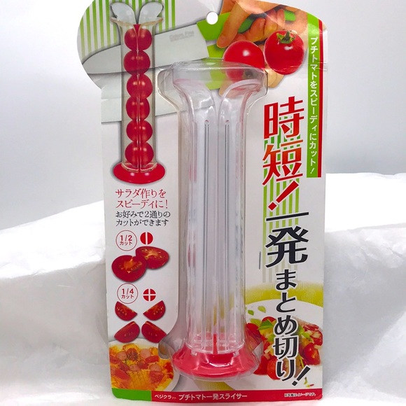 None Other - Grape Cherry Tomato Slicer/Fruit Cutter NIB